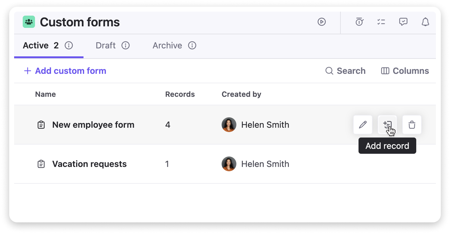 Add record.png